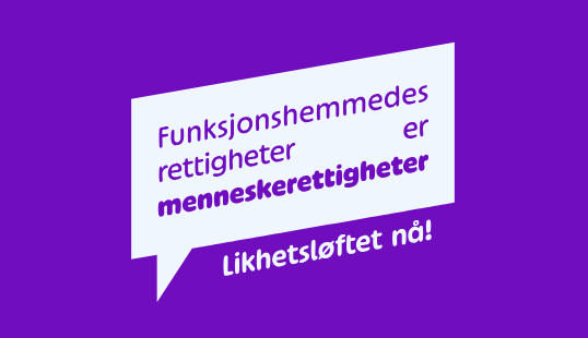 Signér likhetsløftet!